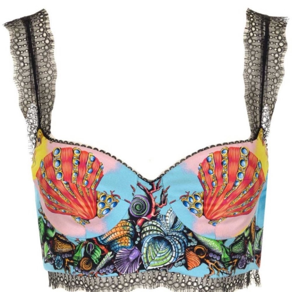 Versace Bralette Size 38 NWT